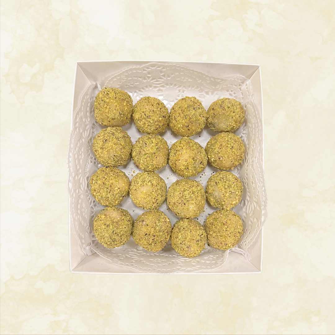 Pistachio Rose Truffles Sugar Free