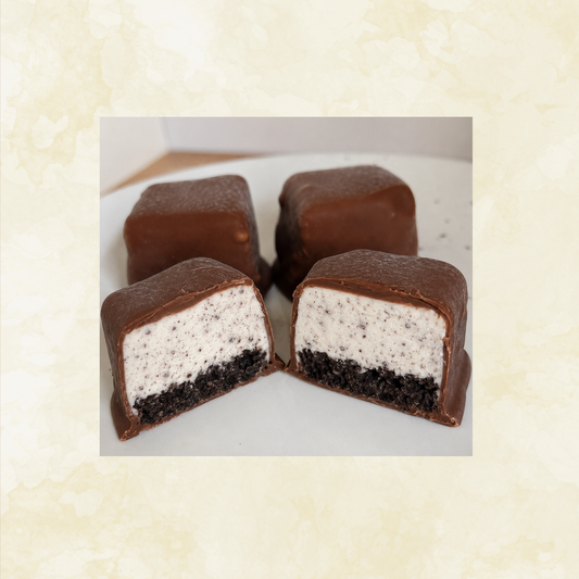 Frozen Cheesecake Cubes